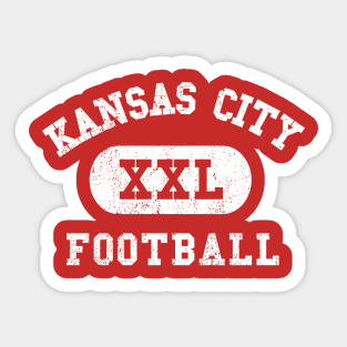 Kansas City Football III Sticker